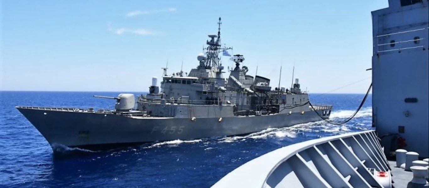 Στην επιχείρηση CLEMENCEAU 21 το ΠΝ με την Φ/Γ ΣΑΛΑΜΙΣ